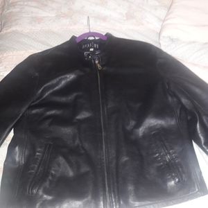 Leather lambskin jacket